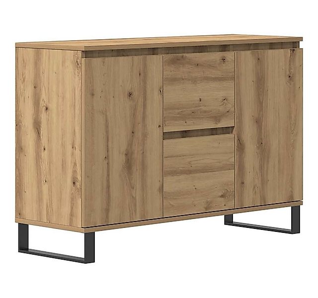 vidaXL Sideboard Sideboard Artisan-Eiche 101,5x35x70 cm Holzwerkstoff (1 St günstig online kaufen
