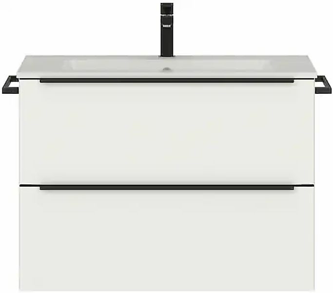 nobilia® Waschtisch-Set »Levere« vormontiert, mit Soft-Close, 1 Stk. tlg. günstig online kaufen