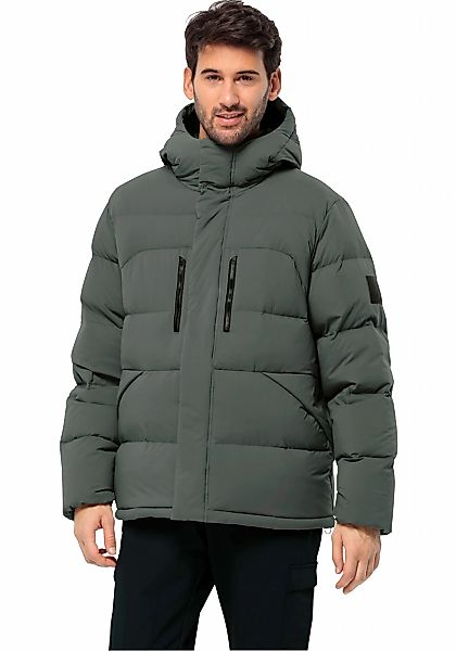 Jack Wolfskin Daunenjacke "ROEMERTOR JKT M", mit Kapuze, Wärmend, winddicht günstig online kaufen