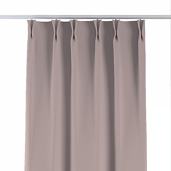 Vorhang mit flämischen 2-er Falten, Kaschmir Beige, Blackout 300 cm (269-54 günstig online kaufen