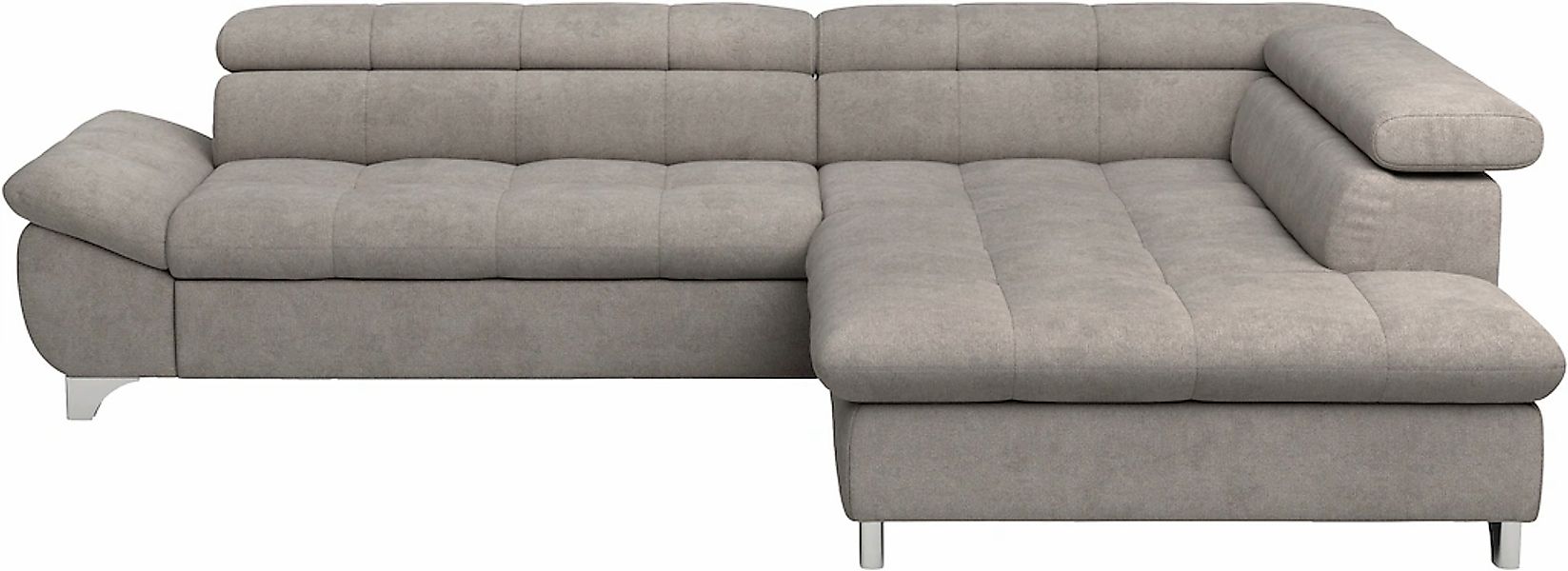 COTTA Ecksofa "Gemini L-Form, B: 312 cm" mit Kopfteilverstellung, optional günstig online kaufen