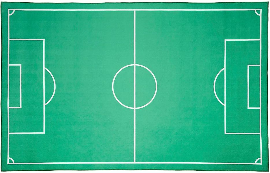 Böing Carpet Kinderteppich »Fußballfeld«, rechteckig günstig online kaufen