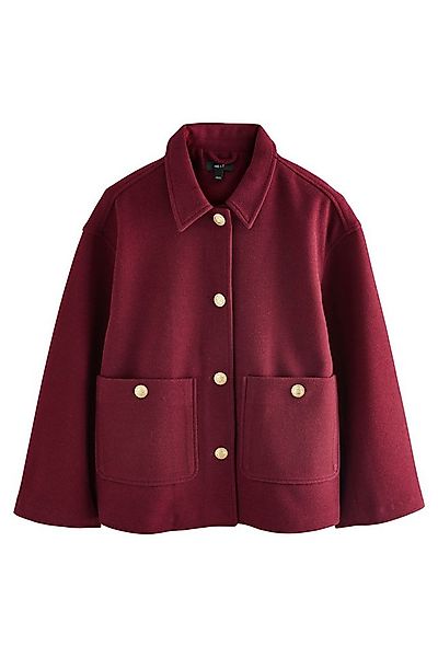 Next Jackenblazer Angeraute Jacke mit Kragen (1-tlg) günstig online kaufen