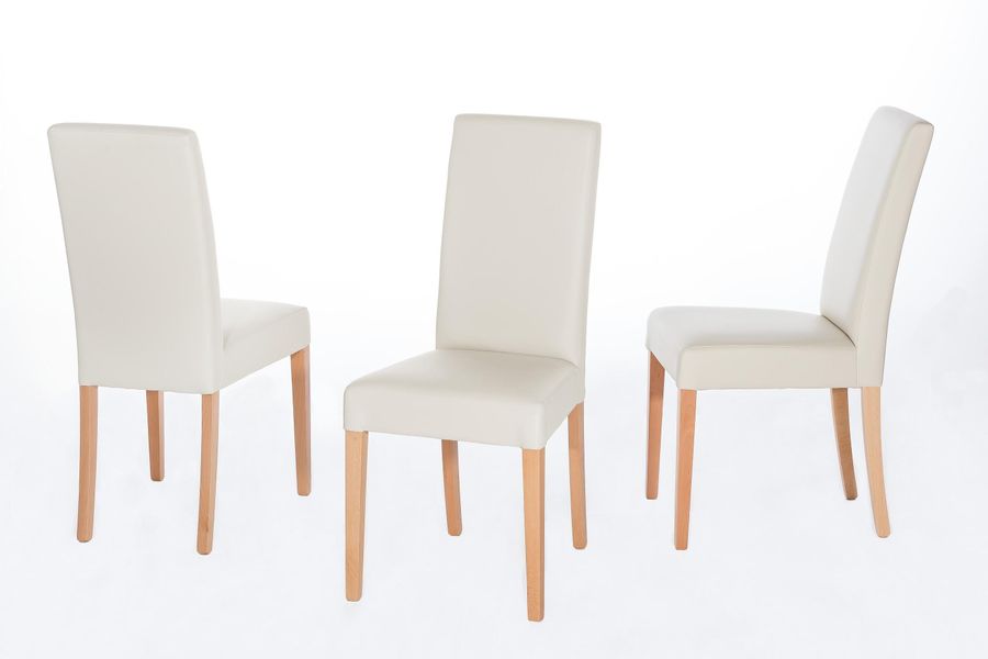 Home affaire 4-Fußstuhl "Lea" (Set) 2 Stk. Kunstleder günstig online kaufen