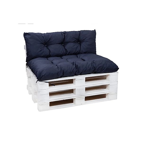 Setgarden Set Palettenkissen 120x60cm Sitzkissen + 120x60cm Rückenkissen 1t günstig online kaufen