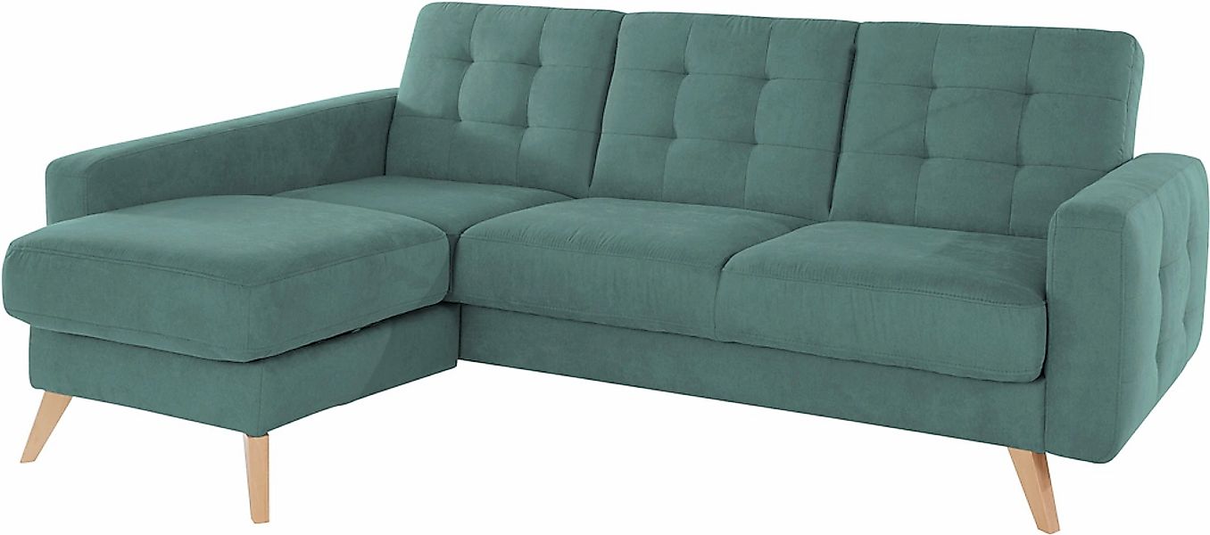 exxpo - sofa fashion Ecksofa "Nappa, kompakt und komfortabel, bequem, zeitl günstig online kaufen