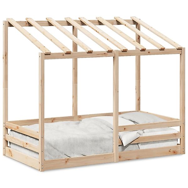 vidaXL Bett Kinderbett mit Dach 80x160 günstig online kaufen