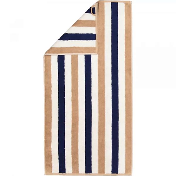 Cawö Handtücher Coast Stripes 6213 - Farbe: navy-natur - 31 - Handtuch 50x1 günstig online kaufen