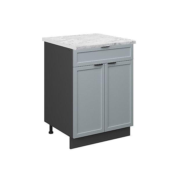 Vicco Unterschrank Fame-Line, Hellblau-grau/Anthrazit, 60 cm günstig online kaufen