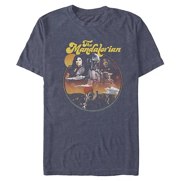 Star Wars - The Mandalorian - Mandalorian Razor Crew - Männer T-Shirt günstig online kaufen