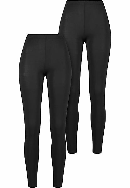 URBAN CLASSICS Leggings "Urban Classics Ladies Bamboo Leggings 2-Pack", (1 günstig online kaufen