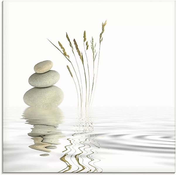 Artland Glasbild »Zen Friede«, Zen, (1 St.) günstig online kaufen