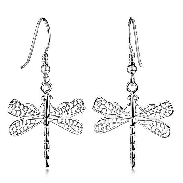 Materia Paar Ohrhänger Damen Silber Libelle günstig online kaufen