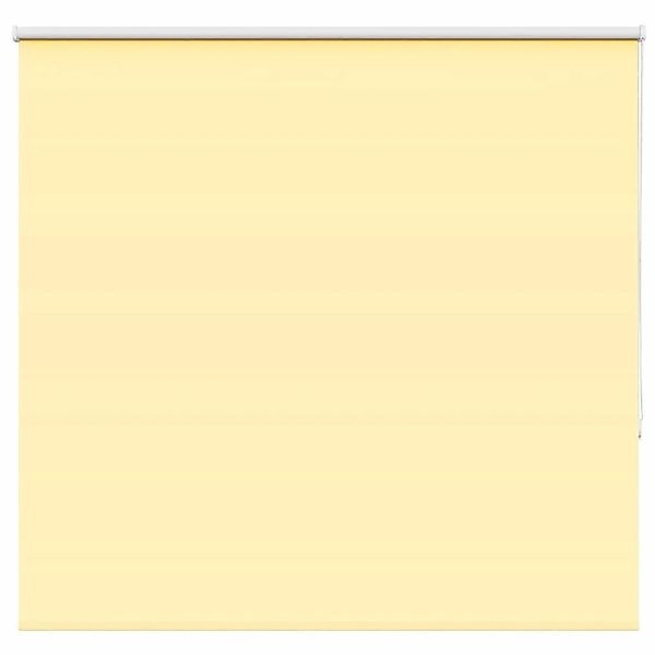 vidaXL Verdunkelungsrollo Gelb 145x130cm Stoffbreite 141,6cm Polyester 4012 günstig online kaufen
