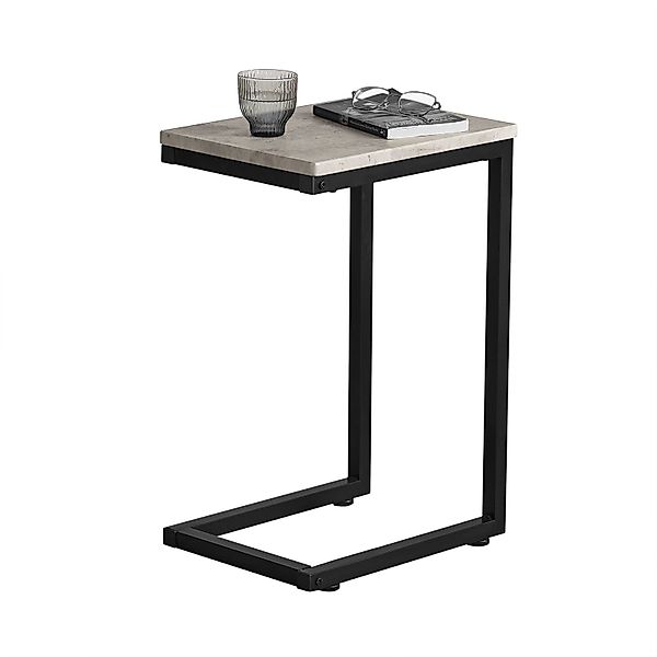 SoBuy Beistelltisch FBT87/44, C-Form, mobiler Kaffeetisch, günstig online kaufen
