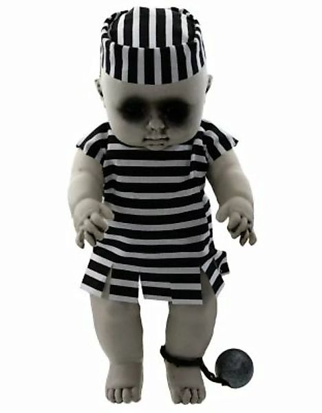 F.I.G. Halloween Dekoration Zombie Baby Gefangener Puppe (30cm) mehrfarbig günstig online kaufen