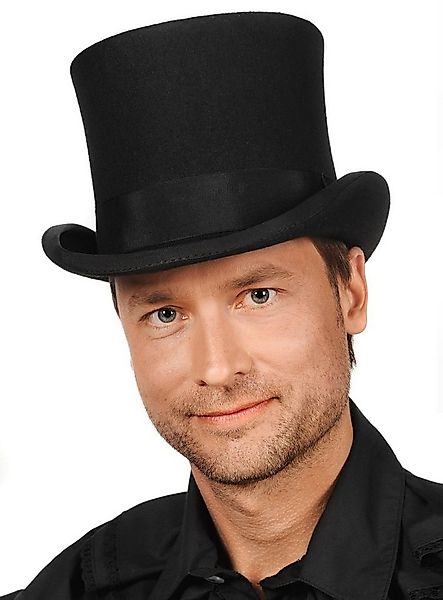 Metamorph Kostüm Wollfilz Zylinder Hut - Fasching Karneval Hallowee günstig online kaufen