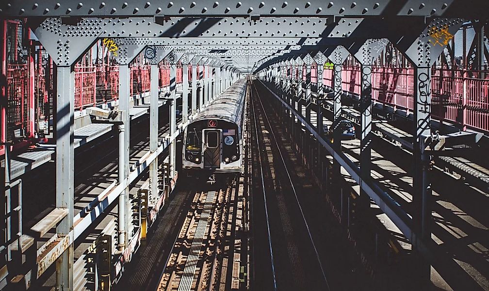 Wandkraft | Wanddekoration Städtische U-Bahn günstig online kaufen