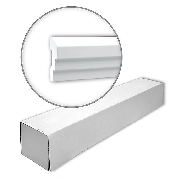 PROFHOME 151315 Wand- und Friesleisten 1 Karton Set mit 18 Zierleisten 36 m günstig online kaufen