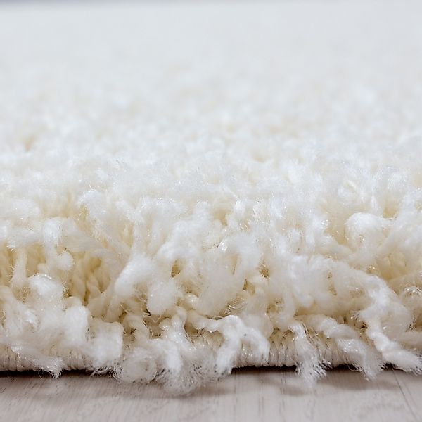 Carpettex Hochflor-Teppich Unicolor - Einfarbig, Rund, günstig online kaufen