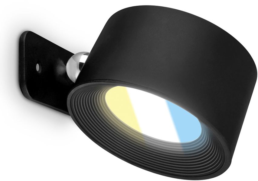 LED-Akku-Wandleuchte Tari, schwarz, CCT, Touchdimmer, USB günstig online kaufen