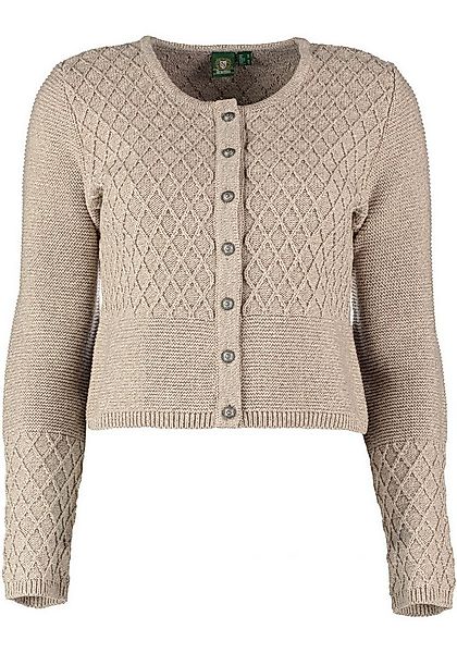 OS Trachten Strickjacke Swoyar Trachtenjacke mit Rautenmuster günstig online kaufen