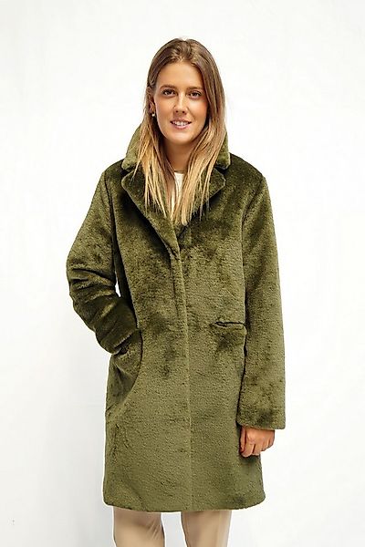 FUNK since 1776 Fellimitatmantel in kuscheliger Lammoptik mit stylischem Re günstig online kaufen