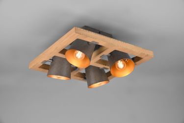 TRIO Leuchten Deckenleuchte Bell, Leuchtmittel wechselbar, günstig online kaufen
