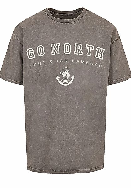 F4NT4STIC T-Shirt "Go North Knut & Jan Hamburg", Print günstig online kaufen