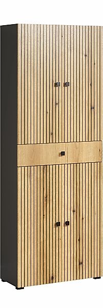 welltime Hochschrank "Amrum", Breite 40cm, geräumiger Hochschrank Eiche Ril günstig online kaufen
