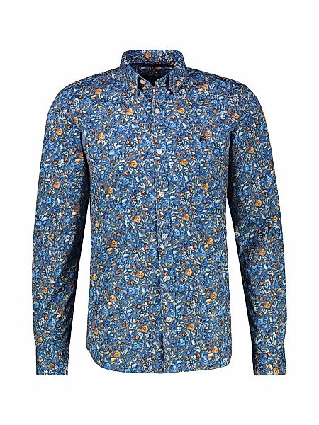 LERROS Langarmhemd "LERROS Herrenhemd FLOWERS in Übergrössen" günstig online kaufen