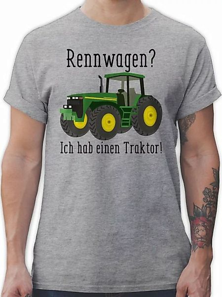 Shirtracer T-Shirt Rennwagen Ich habe einen Traktor - Geschenk Landwirt Tre günstig online kaufen