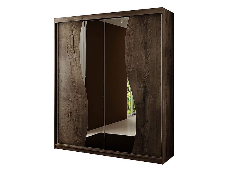 MIRJAN24 Kleiderschrank Top 8/150 (mit 2 Schiebetüren) mit Kleiderstange, E günstig online kaufen