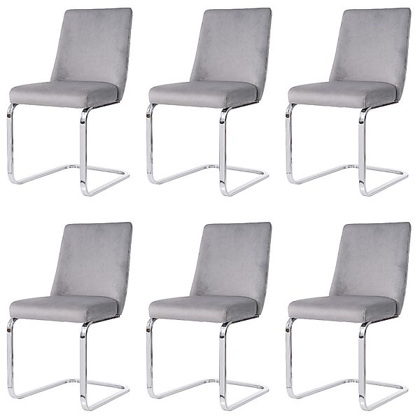 MODFU Freischwinger Polsterstuhl (6 St), Esszimmerstühle günstig online kaufen