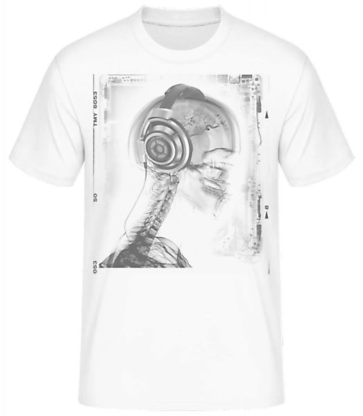 Skelett Musik · Männer Basic T-Shirt günstig online kaufen
