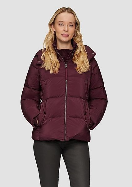 s.Oliver BLACK LABEL Funktionsjacke Daunenjacke mit abnehmbarer Kapuze günstig online kaufen