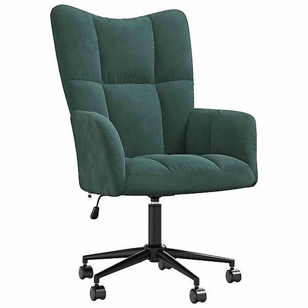 vidaXL Relaxsessel Dunkelgrün Samt 328174 günstig online kaufen