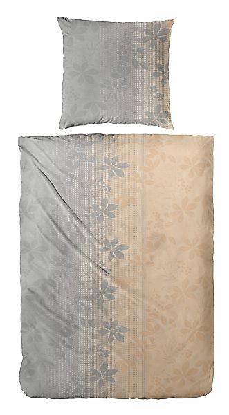 Primera Bettwäsche "Feinbiber-Bettwäsche Maple" 2 Stk. mit floralem Muster günstig online kaufen