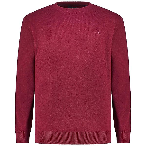 Lerros Strickpullover mit Kaschmir Farbe dunkelrot Größe: 6XL günstig online kaufen