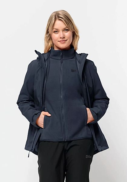 Jack Wolfskin 3-in-1-Funktionsjacke "MOONRISE 3IN1 JKT W", mit Kapuze günstig online kaufen