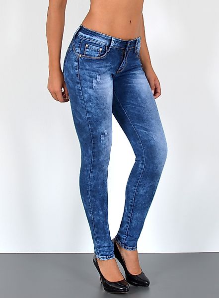 ESRA Skinny-fit-Jeans Jeans Skinny Damen Hose günstig online kaufen