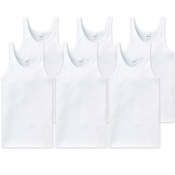 Schiesser Unterhemd Basic (3-St) schlichtes Basic-Unterhemd günstig online kaufen