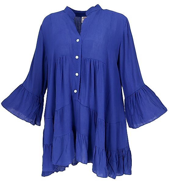 Guru-Shop Midikleid Luftiges Boho Minikleid, plus günstig online kaufen