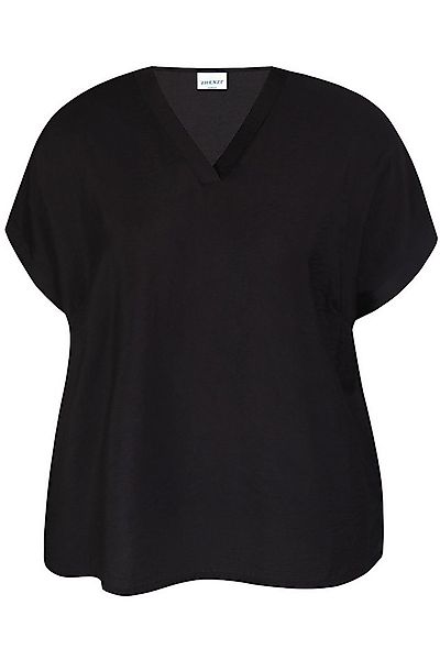 Zhenzi Kurzarmbluse Bluse Mari black kurz Arm Viskose günstig online kaufen