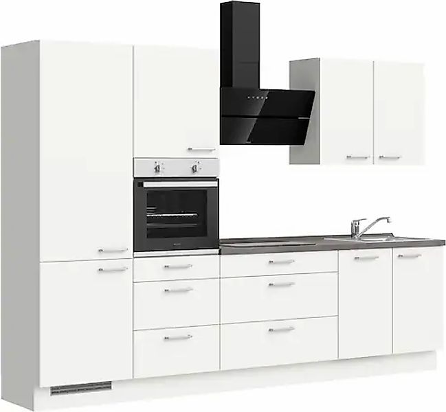nobilia® Küchenzeile »"Touch II"«, vormontiert, Ausrichtung wählbar, Breite günstig online kaufen