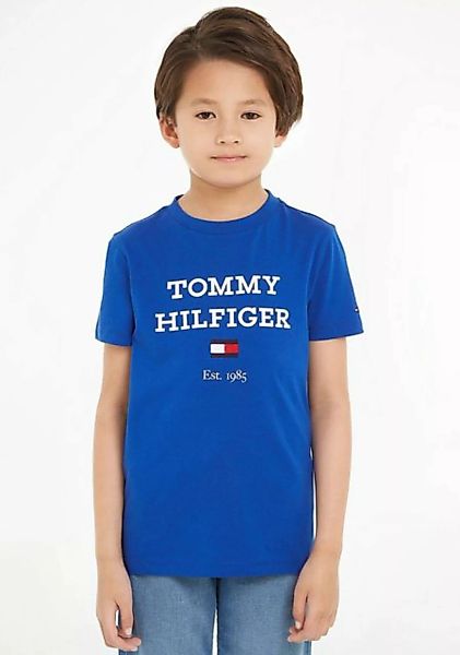 Tommy Hilfiger T-Shirt TH LOGO TEE S/S mit großem Logoschriftzug günstig online kaufen
