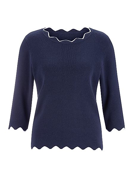 Witt Strickpullover 3/4 Arm-Pullover günstig online kaufen