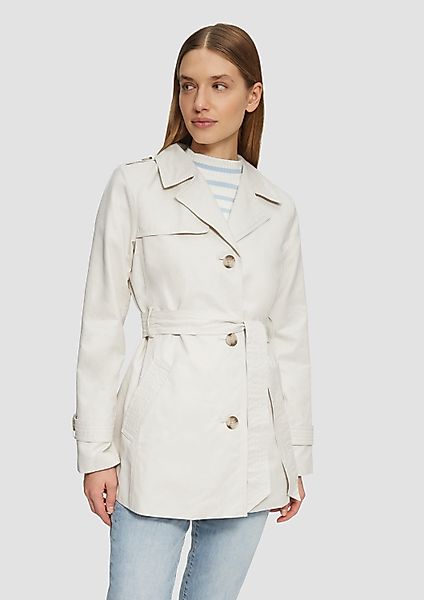 s.Oliver Funktionsjacke Outdoor-Jacke Kurzer Trench mit günstig online kaufen