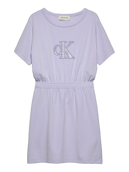 Calvin Klein Jeans Jerseykleid MONOLOGO METALLIC günstig online kaufen