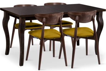 KONSIMO® Esstisch CABIO Esszimmertisch Küchentisch 150x80cm, günstig online kaufen